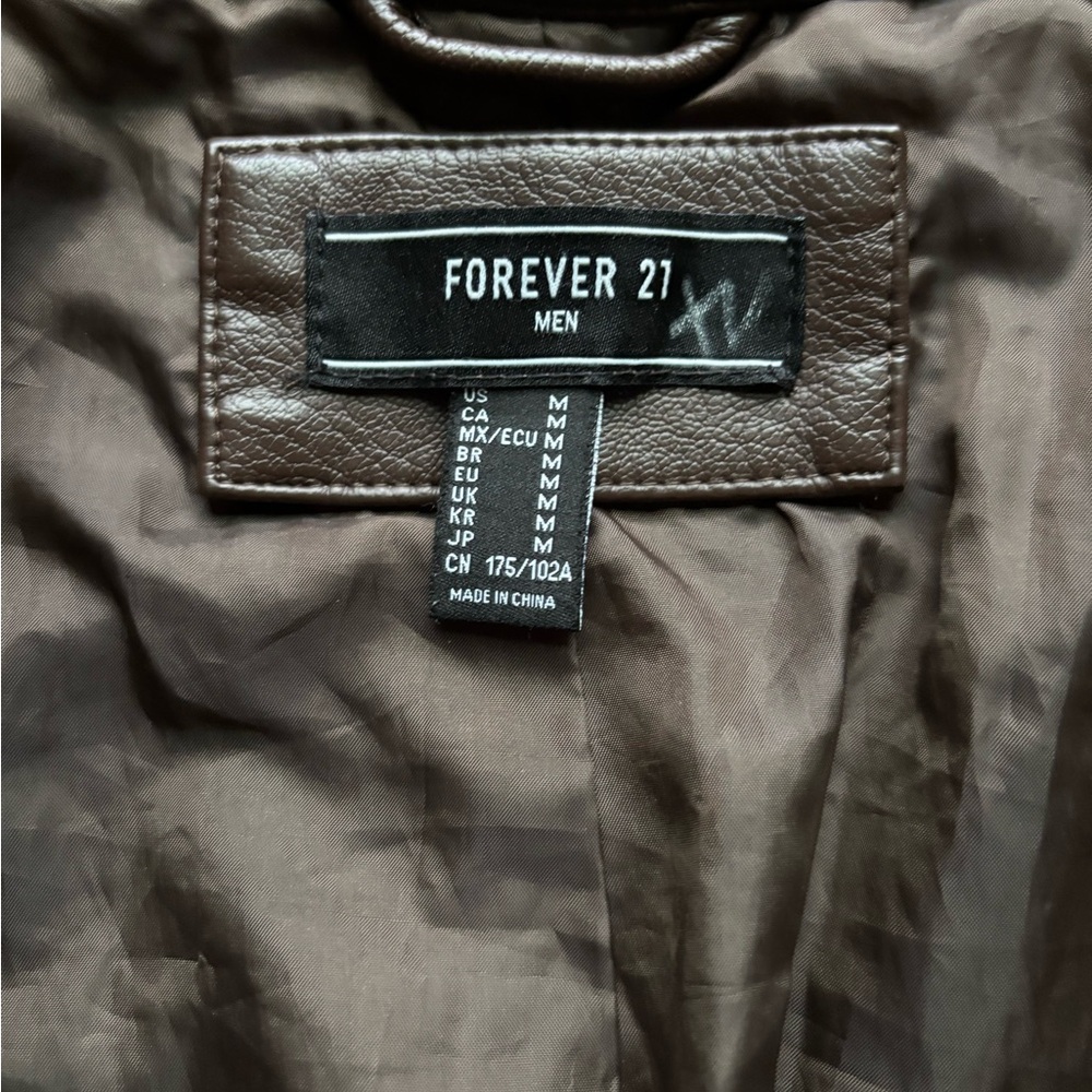 Leather jacket